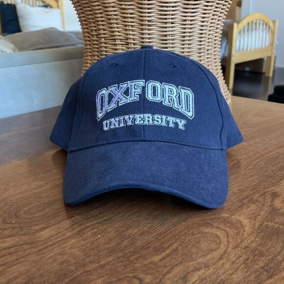 Authentic Oxford University baseball hat in navy - Picture 2 of 4